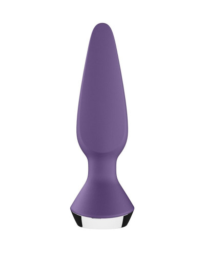 Анальна смарт-вібропробка Satisfyer Plug-ilicious 1 Purple - Фото №5