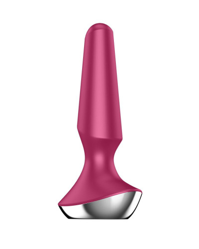 Анальная смарт-вибропробка Satisfyer Plug-ilicious 2 Berry - Фото №1