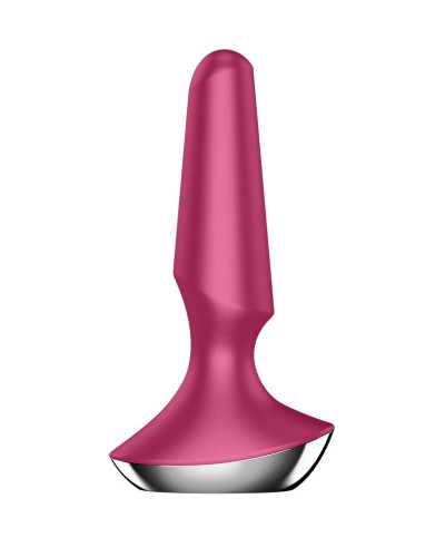 Анальная смарт-вибропробка Satisfyer Plug-ilicious 2 Berry - Фото №2