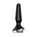 Анальная смарт-вибропробка Satisfyer Plug-ilicious 2 Black - Фото №1