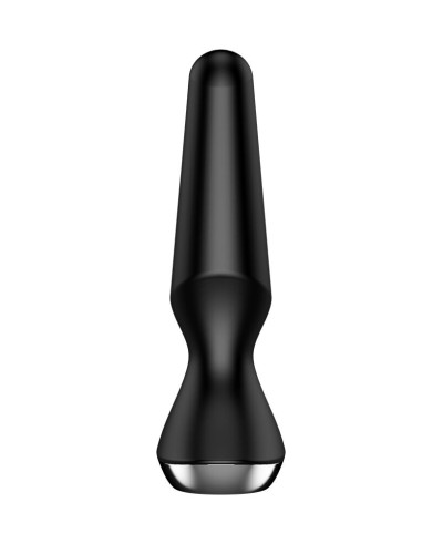 Анальная смарт-вибропробка Satisfyer Plug-ilicious 2 Black - Фото №4