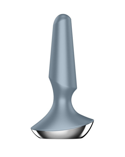Анальная смарт-вибропробка Satisfyer Plug-ilicious 2 Ice Blue - Фото №2