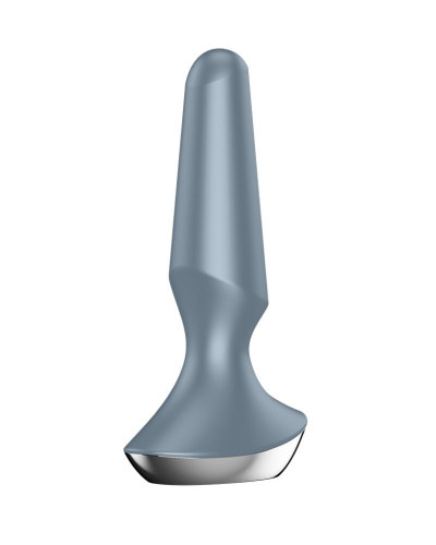 Анальная смарт-вибропробка Satisfyer Plug-ilicious 2 Ice Blue - Фото №3