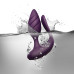 Анально-вагинальный вибратор для пар Rocks Off Cocktail Purple, пульт ДУ - Фото №3