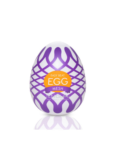 Мастурбатор-яйце Tenga Egg Mesh із сітчастим рельєфом - Фото №1