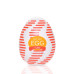 Мастурбатор-яйце Tenga Egg Tube, рельєф з поздовжніми лініями - Фото №1