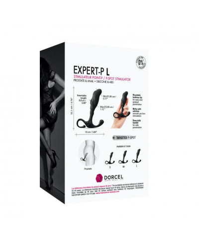 Ручной эргономичный массажер простаты Dorcel Expert P size L - Фото №6
