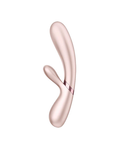 Смарт вибратор-кролик с подогревом Satisfyer Hot Lover Nude - Фото №1