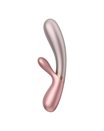 Смарт вибратор-кролик с подогревом Satisfyer Hot Lover Pink - Фото №2