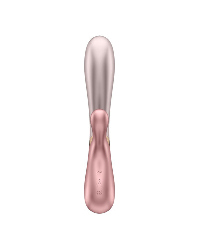 Смарт вибратор-кролик с подогревом Satisfyer Hot Lover Pink - Фото №5