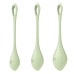 Набор йони бусин Satisfyer Yoni Power 2 Light Green, диаметр 2-2,5-3см, вес 22-44-73гр - Фото №1