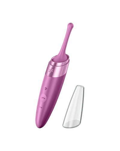 Вібратор для клітора Satisfyer Twirling Delight Berry - Фото №1