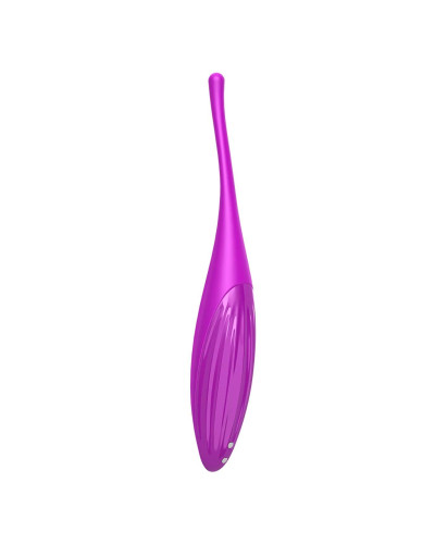 Смарт-вібратор для клітора Satisfyer Twirling Joy Fuchsia - Фото №4