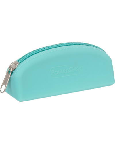 Сумка для зберігання секс-іграшок PowerBullet - Silicone Storage Zippered Bag Teal - Фото №1