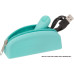 Сумка для зберігання секс-іграшок PowerBullet - Silicone Storage Zippered Bag Teal - Фото №4