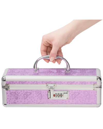 Кейс для хранения секс-игрушек BMS Factory - The Toy Chest Lokable Vibrator Case с кодовым замком - Фото №4