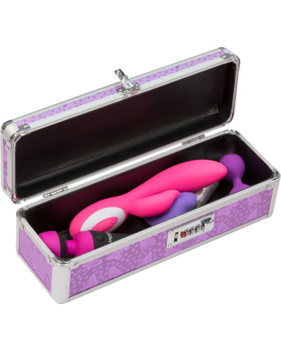 Кейс для хранения секс-игрушек BMS Factory - The Toy Chest Lokable Vibrator Case с кодовым замком - Фото №5