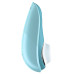 Вакуумний кліторальний стимулятор Womanizer Liberty Blue, магнітна кришка, 2 насадки - Фото №3