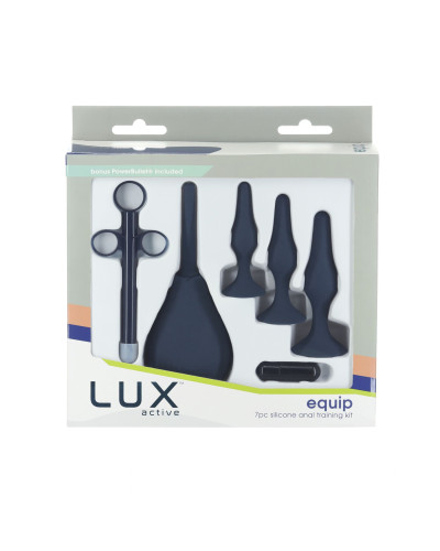 Набір анальних іграшок для новачків Lux Active – Equip – Silicone Anal Training Kit - Фото №1