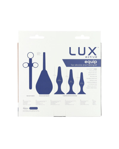 Набір анальних іграшок для новачків Lux Active – Equip – Silicone Anal Training Kit - Фото №11