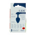 Металева анальна пробка Lux Active з трояндою - Rose Anal Plug - Black, віброкуля в подарунок - Фото №6