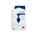 Металлическая анальная пробка Lux Active с розой - Rose Anal Plug - Purple, вибропуля в подарок - Фото №6