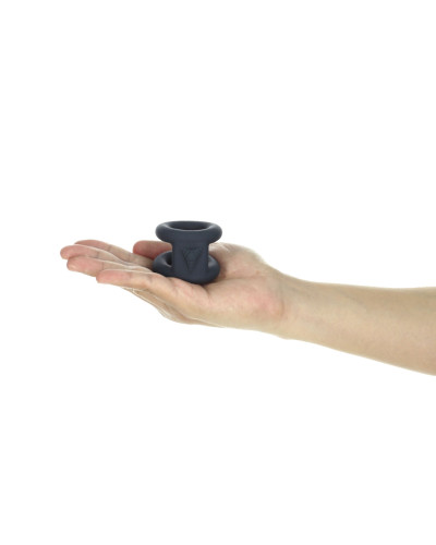 Подвійне ерекційне кільце LUX Active – Tug – Versatile Silicone Cock Ring - Фото №7