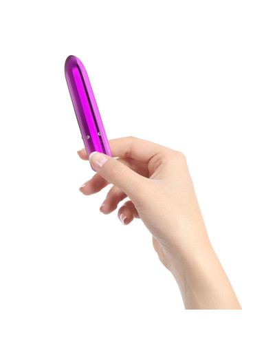 Вибропуля PowerBullet - Pretty Point Rechargeable Bullet Purple - Фото №3