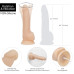 Фалоімітатор з вібрацією та ротацією Naked ADDICTION James 8″ Rotating & Vibrating Dong, пульт ДК - Фото №5