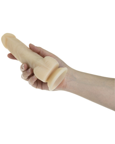 Фаллоимитатор с вибрацией и ротацией Naked ADDICTION Chris 7″ Rotating & Vibrating Dong, пульт ДУ - Фото №5