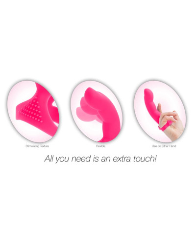 Насадка на палець Simple&True Extra Touch Finger Dong Pink - Фото №5
