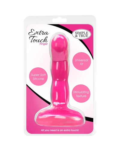 Насадка на палець Simple&True Extra Touch Finger Dong Pink - Фото №6