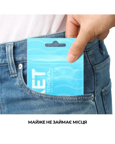 Мастурбатор TENGA Pocket Wave Line - Фото №4