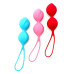 Вагінальні кульки Satisfyer V Balls (3 пари), діаметр 3,4 см, маса 79-114-150г, монолітні - Фото №2
