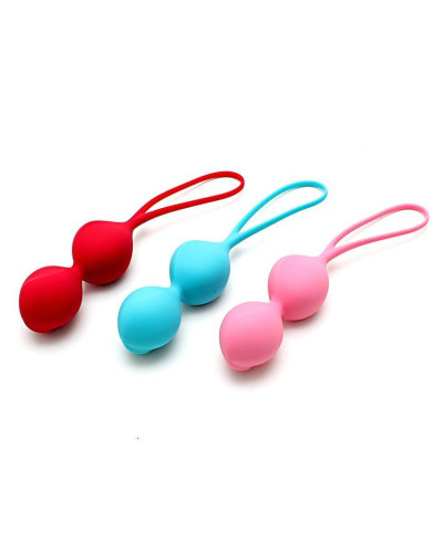 Вагінальні кульки Satisfyer V Balls (3 пари), діаметр 3,4 см, маса 79-114-150г, монолітні - Фото №3