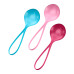 Вагинальные шарики Satisfyer Strengthening Balls (3шт), диаметр 3,8см, масса 62-82-98г, монолитные - Фото №1