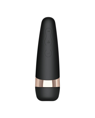 Вакуумний кліторальний стимулятор Satisfyer Pro 3+ Vibration з вібрацією та дуже м'яка яким кінчиком - Фото №1