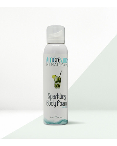 Масажна піна Amoreane Sparkling Body Foam Mojito (150 мл) - Фото №1