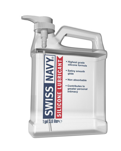 Лубрикант на силіконовій основі Swiss Navy Silicone 3,8 л - Фото №1