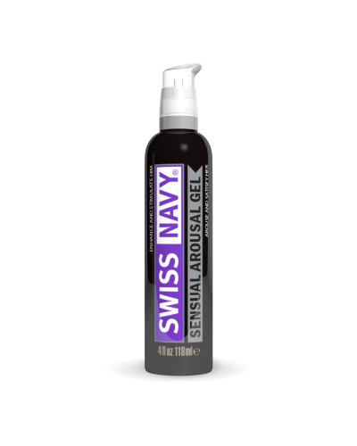 Збуджувальний лубрикант на водно-силіконовій основі Swiss Navy Sensual Arousal Gel 118 мл - Фото №1
