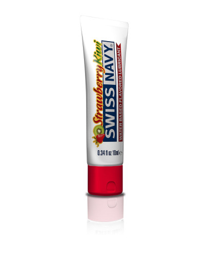 Лубрикант на водній основі Swiss Navy Strawberry Kiwi 10 мл - Фото №1