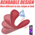 Вакуумный вагинально-клиторальный стимулятор Magic Motion Bobi Red, управление со смартфона - Фото №3