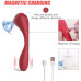 Вакуумный вагинально-клиторальный стимулятор Magic Motion Bobi Red, управление со смартфона - Фото №6