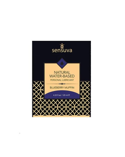 Пробник Sensuva - Natural Water-Based Blueberry Muffin (6 мл) - Фото №1