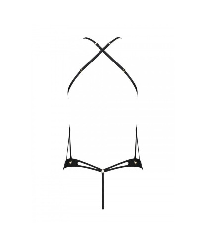 Распродажа!!! Боди из эко-кожи с ремешками и перфорацией Tamaris Body black XXL/XXXL — Passion - Фото №4