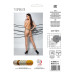 Телесные колготки с открытым доступом, контрастные шортики Passion TIOPEN 011 3/4 (20 den), beige - Фото №6
