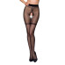 Колготки з відкритим доступом, контрастні шортики Passion TIOPEN 011 3/4 (20 den), black - Фото №1