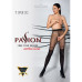 Колготки з відкритим доступом, подвійна щільність Passion TIOPEN 012 3/4 (20/40 den), black - Фото №5