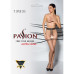 Тілесні колготки з доступом, контрастна подвійна резинка Passion TIOPEN 015 3/4 (20 den) beige - Фото №5