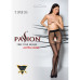 Колготки з відкритим доступом, контрастна подвійна резинка Passion TIOPEN 015 3/4 (20 den), black - Фото №5